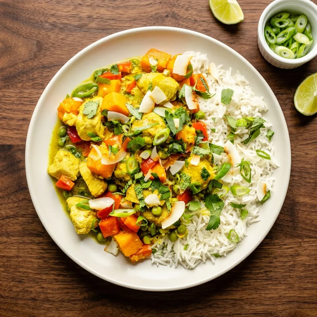 Lemongrass curry with chicken at Saigon Pearl Vietnamese Restaurant, Calgary NE